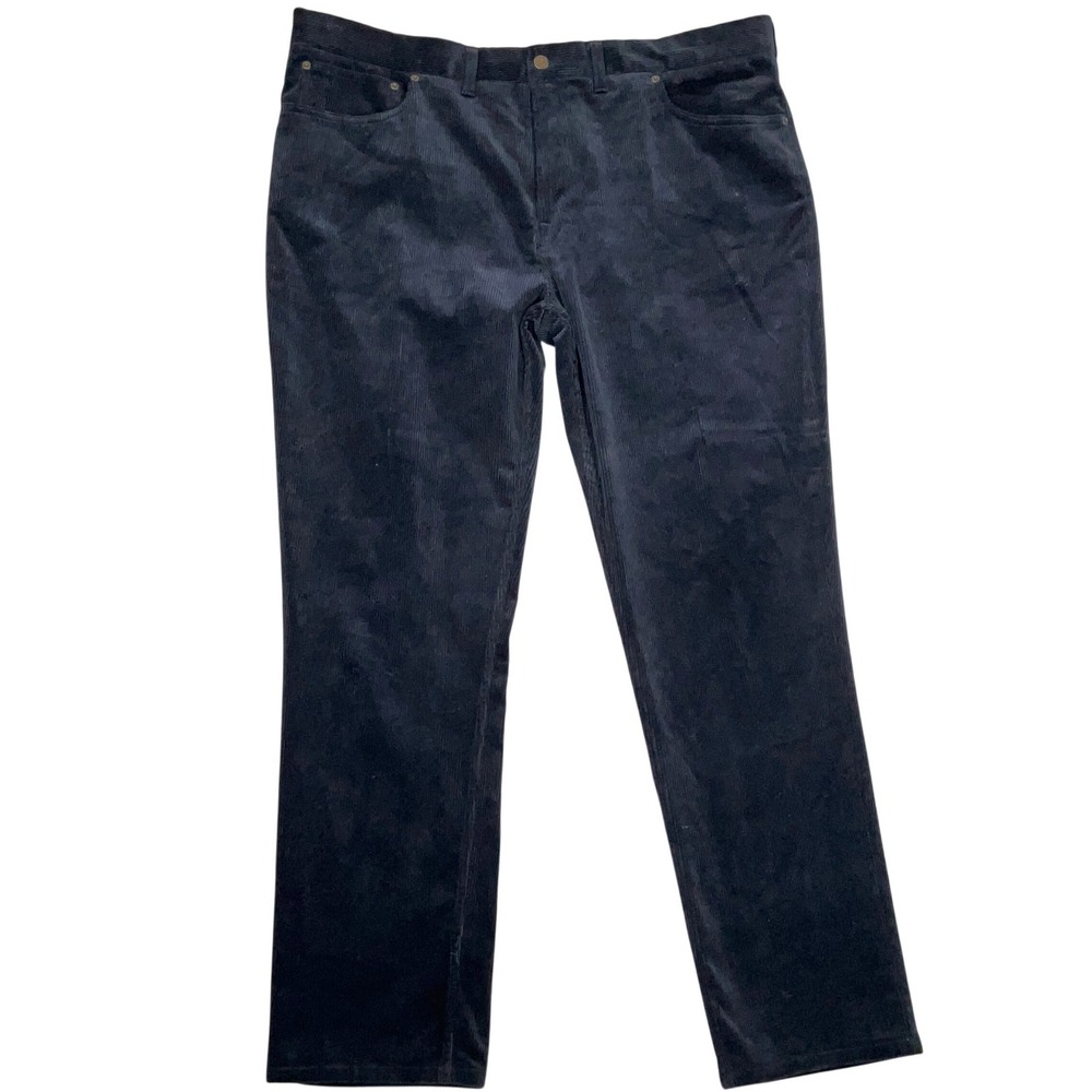 Polo Ralph Lauren Corduroy Pants Mens 40x30 Navy Preppy Straight Leg 5-Pocket